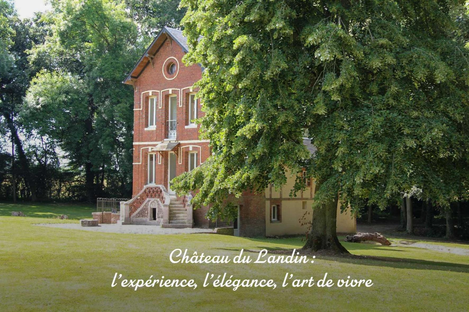 Chateau Du Landin - Bains Nordiques Le Landin Kültér fotó